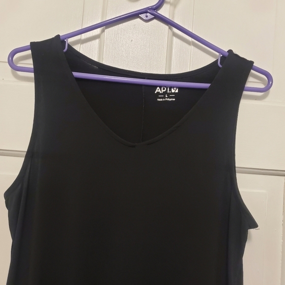 Apt. 9 Black Maxi Lightweight Knit Dress Size Large, Versatile - Picture 10 of 12